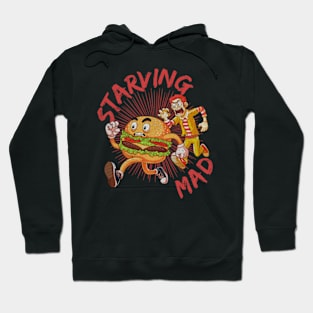 Starving mad | Burger on the Run! Hoodie